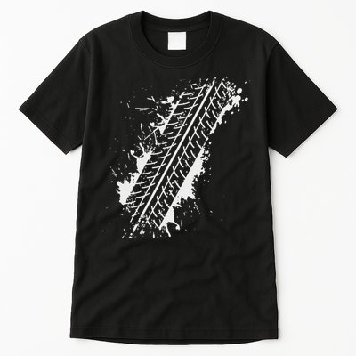 Car Automobile Tire Track Funny Halloween Costume Outfit Tall T-Shirt