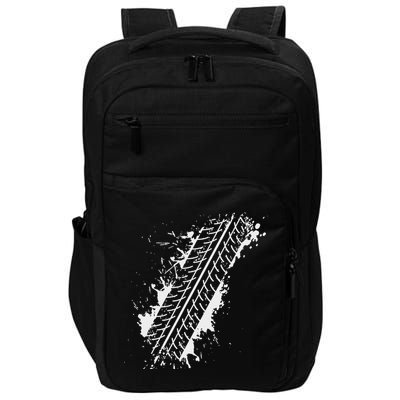 Car Automobile Tire Track Funny Halloween Costume Outfit Impact Tech Backpack