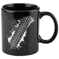 Car Automobile Tire Track Funny Halloween Costume Outfit 11oz C Handle Ceramic Mug