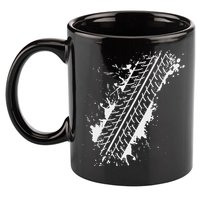 Car Automobile Tire Track Funny Halloween Costume Outfit 11oz C Handle Ceramic Mug