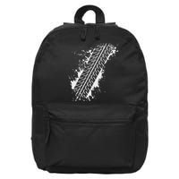 Car Automobile Tire Track Funny Halloween Costume Outfit 16 in Basic Backpack