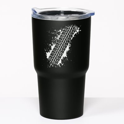 Car Automobile Tire Track Funny Halloween Costume Outfit Tumbler
