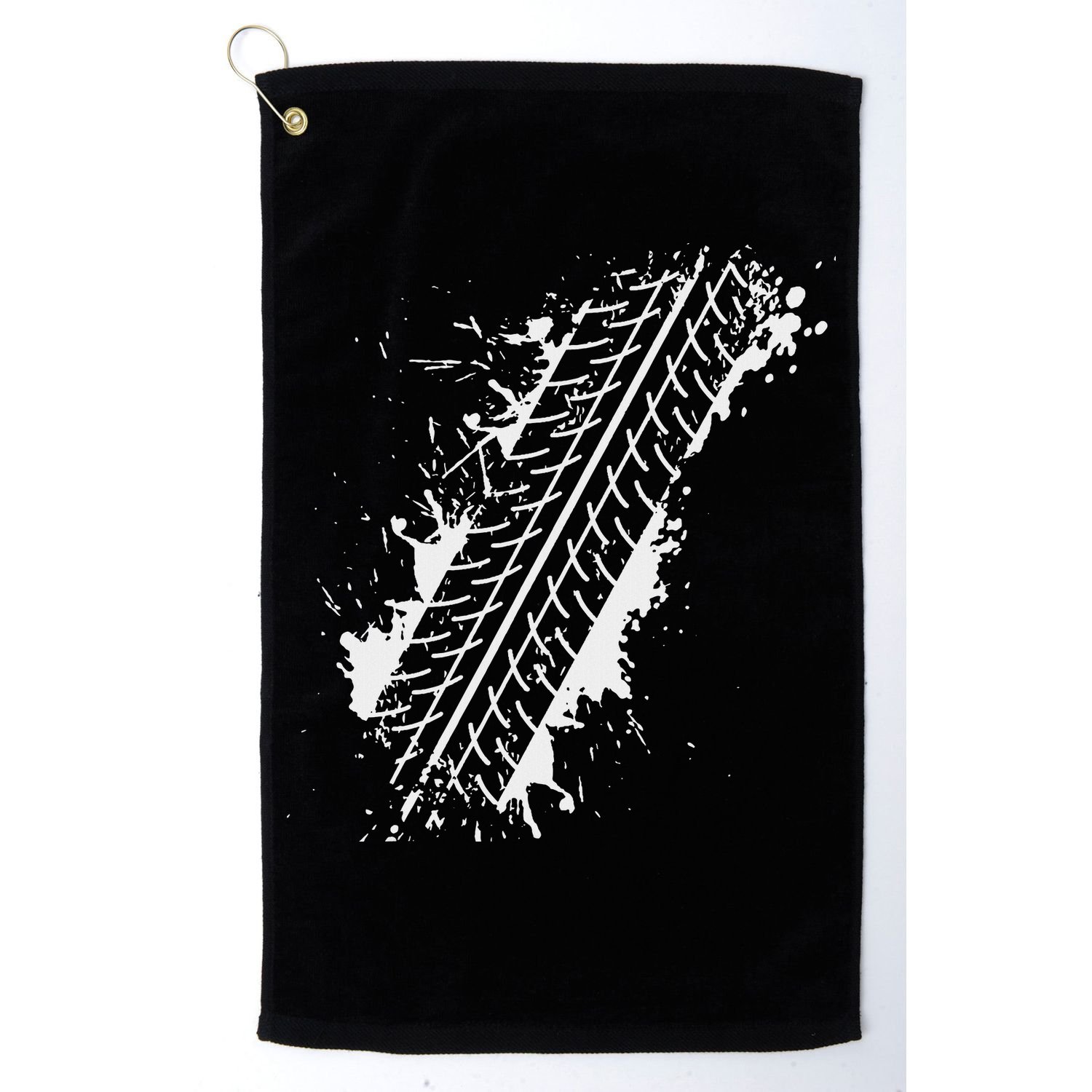 Car Automobile Tire Track Funny Halloween Costume Outfit Golf Towel