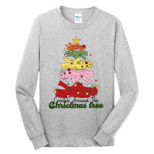 Crockin Around The Christmas Tree Crocking Around The Tall Long Sleeve T-Shirt