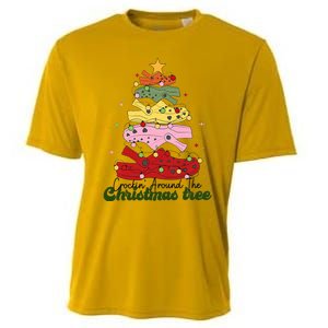 Crockin Around The Christmas Tree Crocking Around The Cooling Performance Crew T-Shirt