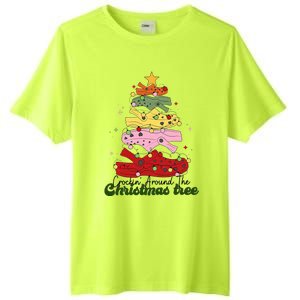 Crockin Around The Christmas Tree Crocking Around The Tall Fusion ChromaSoft Performance T-Shirt