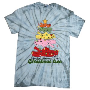 Crockin Around The Christmas Tree Crocking Around The Tie-Dye T-Shirt