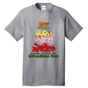 Crockin Around The Christmas Tree Crocking Around The Tall T-Shirt