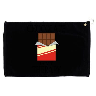 Chocolate As Therapy Delicious Sweets Chocolatier Great Gift Grommeted Golf Towel