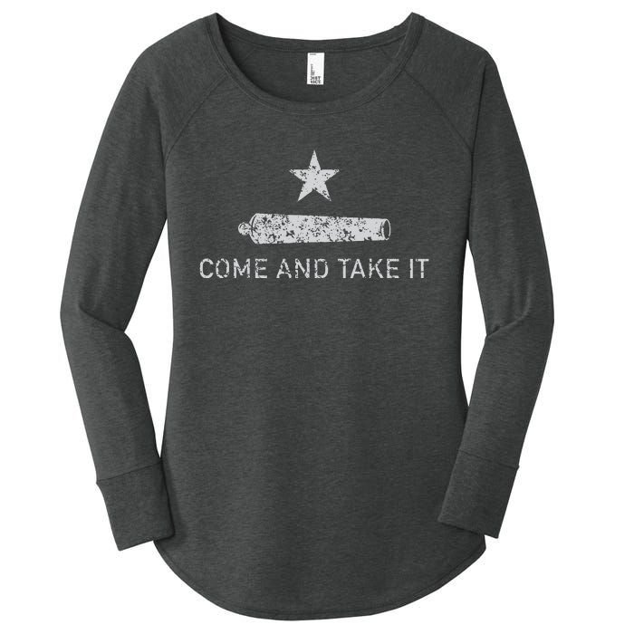 Come And Take It Texas Gift For Texans Women's Perfect Tri Tunic Long Sleeve Shirt