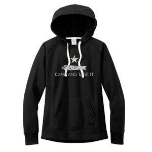 Come And Take It Texas Gift For Texans Women's Fleece Hoodie