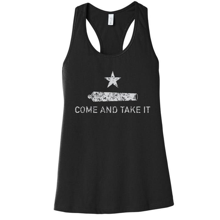 Come And Take It Texas Gift For Texans Women's Racerback Tank