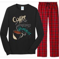 Coffee ABA Therapist Autism Teacher Behavior Analyst Long Sleeve Pajama Set