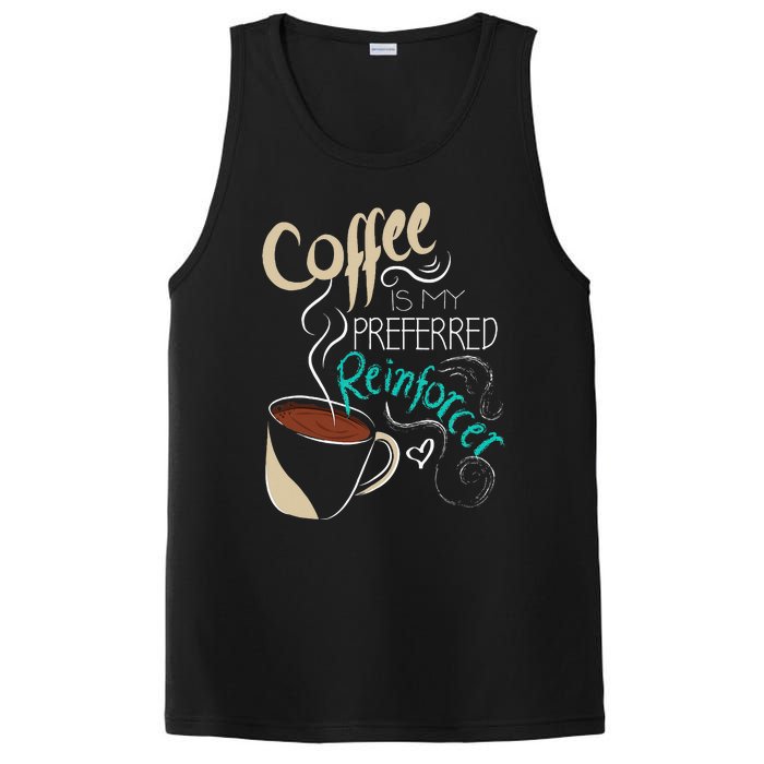 Coffee ABA Therapist Autism Teacher Behavior Analyst PosiCharge Competitor Tank