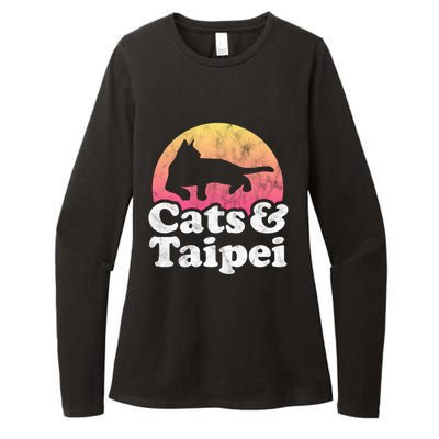 Cats And Taipei S Or S Cat And Taiwan Gift Womens CVC Long Sleeve Shirt