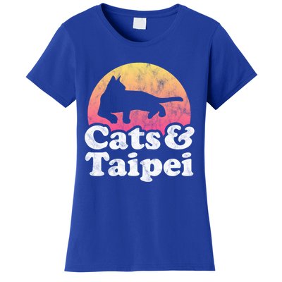 Cats And Taipei S Or S Cat And Taiwan Gift Women's T-Shirt