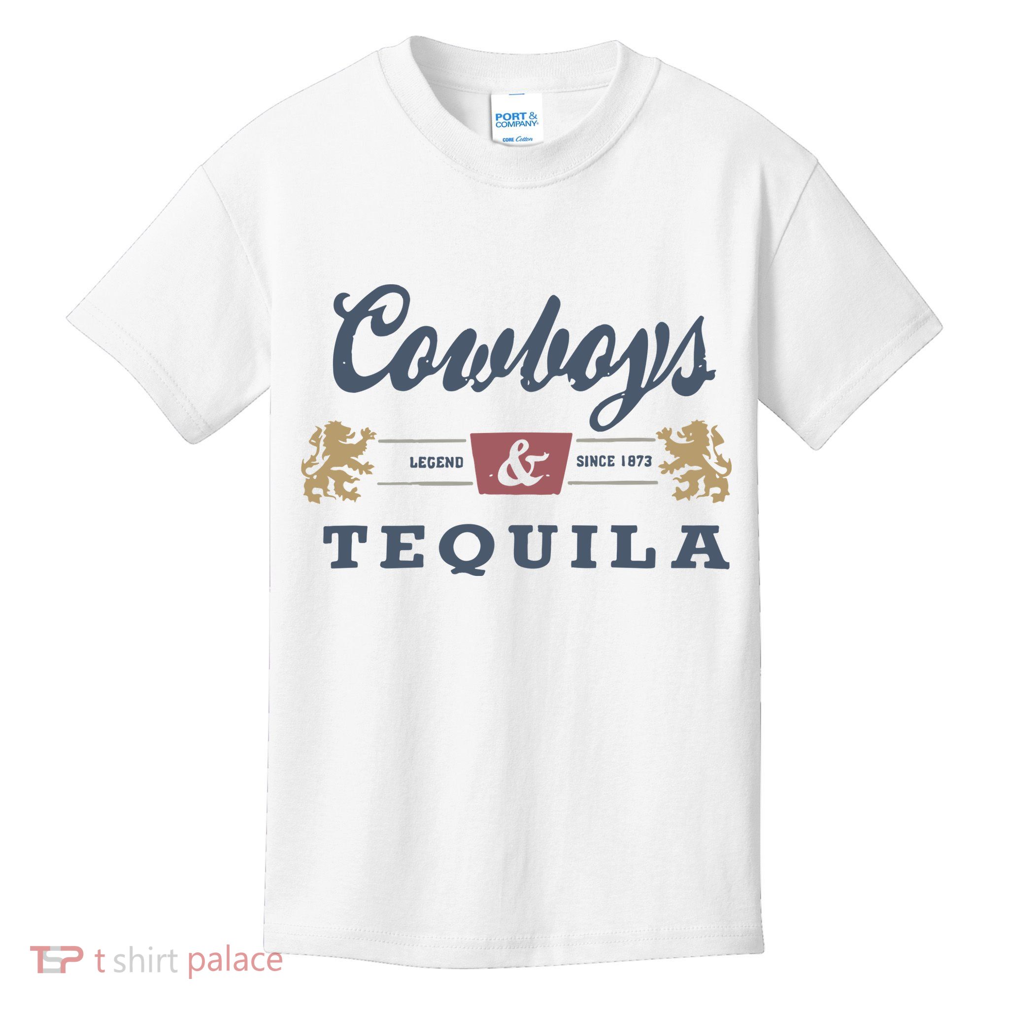 Cowboys And Tequila Kids T-Shirt