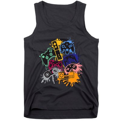 Control All The Things Video Game Controller Tank Top