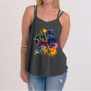 Control All The Things Video Game Controller Women's Strappy Tank