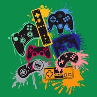 Control All The Things Video Game Controller Mousepad