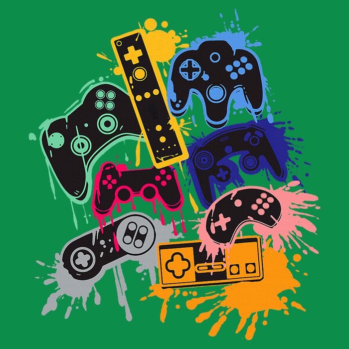 Control All The Things Video Game Controller Mousepad