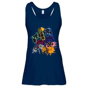 Control All The Things Video Game Controller Ladies Essential Flowy Tank