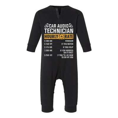 Car Audio Technician Hourly Rate Technician Car Audio Infant Fleece One Piece