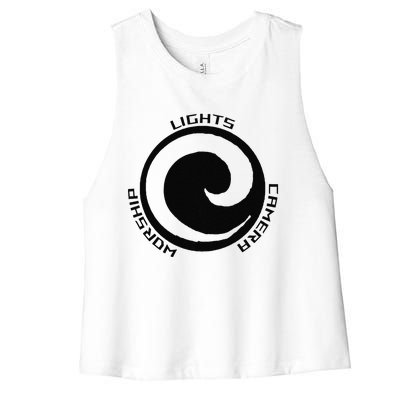 Coastal Av Team Premium Women's Racerback Cropped Tank