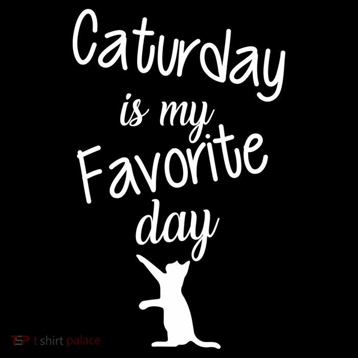 Caturday Is My Favorite Day T-Shirt