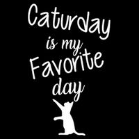 Caturday Is My Favorite Day Flatbill Hat