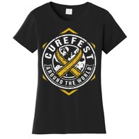 CureFest Around The World Hexagon Design Women's T-Shirt