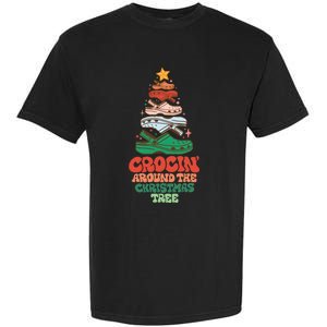 Crocin Around The Christmas Tree Garment-Dyed Heavyweight T-Shirt