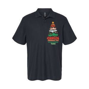 Crocin Around The Christmas Tree Softstyle Adult Sport Polo