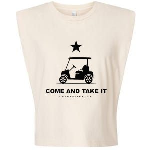 Come And Take It Garment-Dyed Women's Muscle Tee