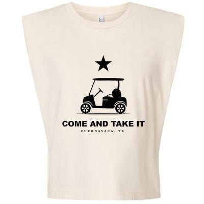 Come And Take It Garment-Dyed Women's Muscle Tee