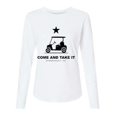 Come And Take It Womens Cotton Relaxed Long Sleeve T-Shirt