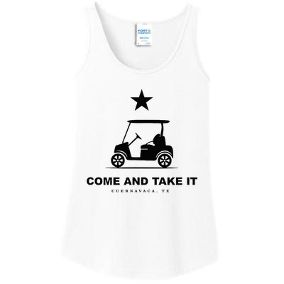 Come And Take It Ladies Essential Tank