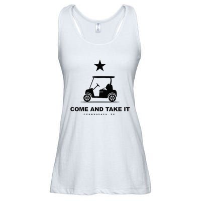 Come And Take It Ladies Essential Flowy Tank