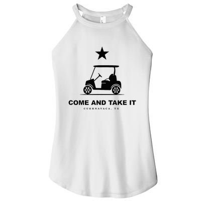 Come And Take It Women's Perfect Tri Rocker Tank