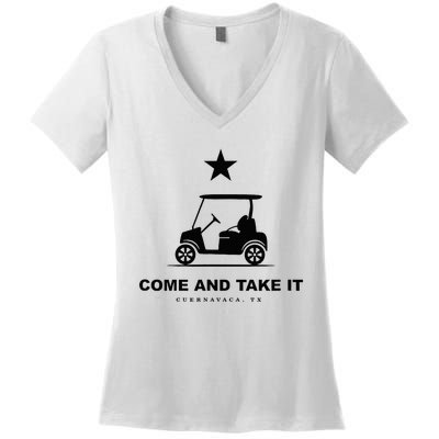 Come And Take It Women's V-Neck T-Shirt