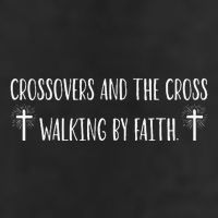 Crossovers And The Cross Walking By Faith Spiritual Believe 11oz C Handle Ceramic Mug