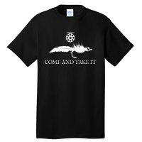 Come And Take It Fly Fishing Lure Tall T-Shirt