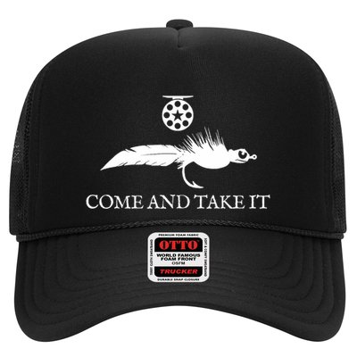 Come And Take It Fly Fishing Lure Trucker Hat
