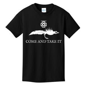 Come And Take It Fly Fishing Lure Kids T-Shirt