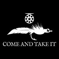 Come And Take It Fly Fishing Lure Zip Tote Bag