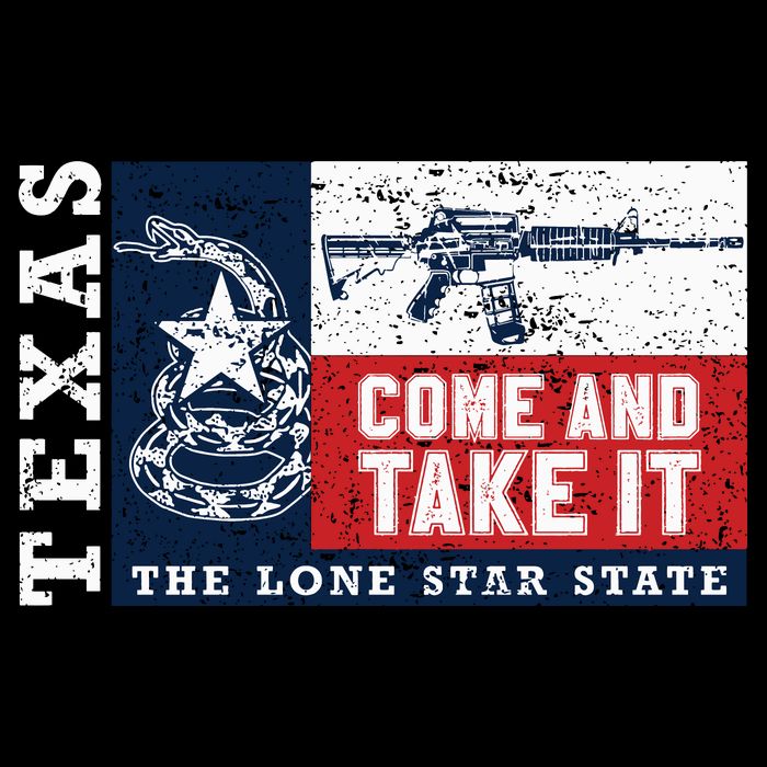 Come And Take It 2nd Amendment Guns Texas Don't Tread On Me Backpack