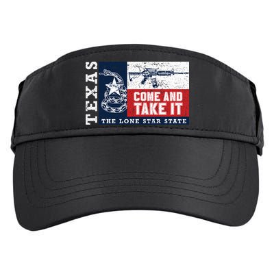Come And Take It 2nd Amendment Guns Texas Don't Tread On Me Adult Drive Performance Visor