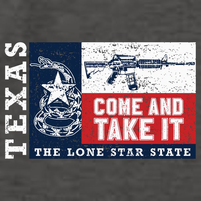 Come And Take It 2nd Amendment Guns Texas Don't Tread On Me Vector Backpack
