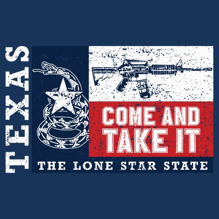 Come And Take It 2nd Amendment Guns Texas Don't Tread On Me Cool Comfort Performance Bucket Hat