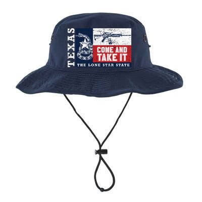 Come And Take It 2nd Amendment Guns Texas Don't Tread On Me Bucket Hat